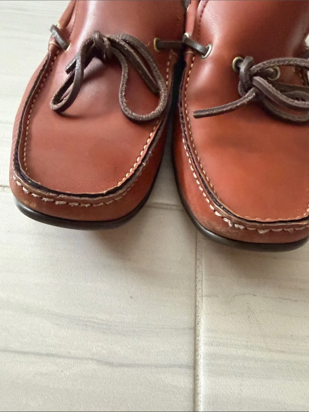 Salvatore Ferragamo Leather Boat Shoes